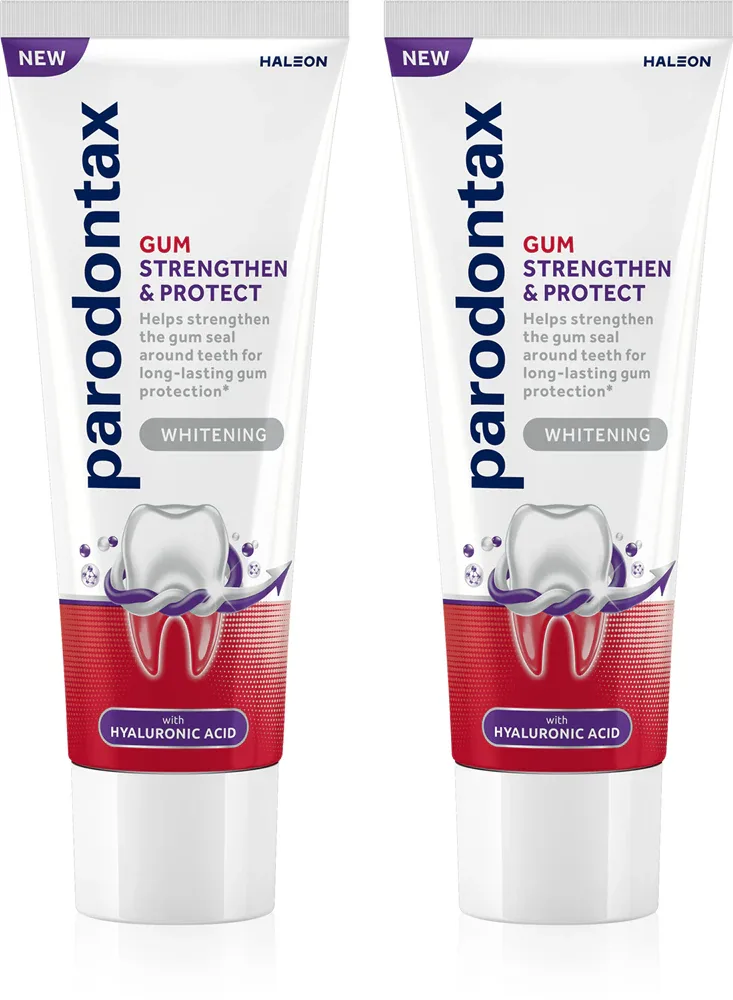 Зубная паста Parodontax Strengthen and Protect Whitening для чувствительных зубов