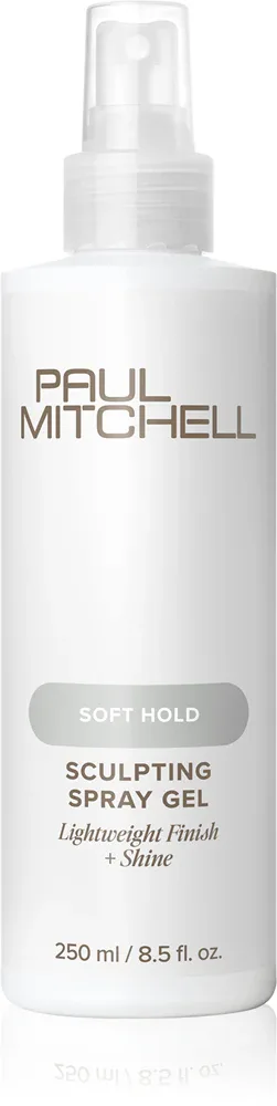 Спрей-гель для укладки волос Paul Mitchell Soft Hold Sculpting Spray Gel средняя фиксация, для длинных и средних волос, 250 мл