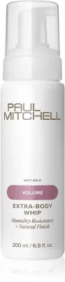 Пена для волос Paul Mitchell Volume Extra-Body Whip для тонких волос, лёгкая фиксация, объём от корней, 200 мл