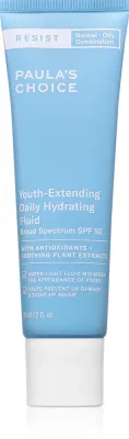 Флюид для лица Paula's Choice Resist Youth-Extending Daily Hydrating Fluid SPF 50 солнцезащитный, увлажняющий, 60 мл