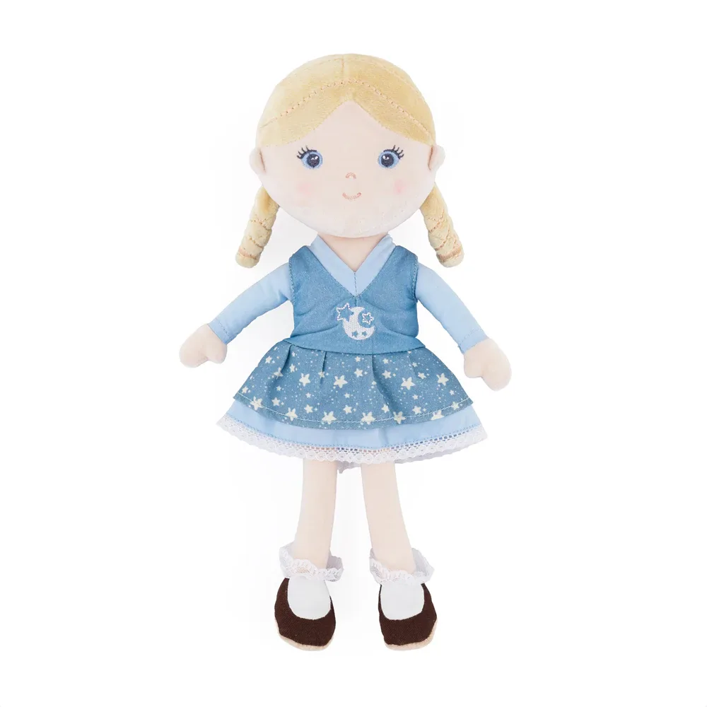Petite&Mars Cuddly Toy 0+ - Мягкая кукла Petite Mars Cuddly Toy 0+ плюшевая, для объятий, 35 см Elise, 35 см