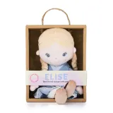 Petite&Mars Cuddly Toy 0+ - Мягкая кукла Petite Mars Cuddly Toy 0+ плюшевая, для объятий, 35 см Elise, 35 см — фото 4