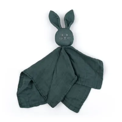 Petite&Mars Hugo Bamboo Comforter - Игрушка-обнимашка для сна Petite Mars Hugo Bamboo Comforter из бамбукового материала, 1 шт Misty Green, 1 шт
