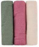 Petite&Mars Moussy - Многоразовые подгузники Petite Mars Moussy с принтом, для комфортной сухости, 3 шт Botanic Tones 68 x 68 cm, 3 шт — фото 1