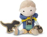 Petite&Mars Cuddly Toy Max - Мягкая игрушка сенсорная Petite Mars Cuddly Toy Max для объятий, 35 см, 35 см — фото 4