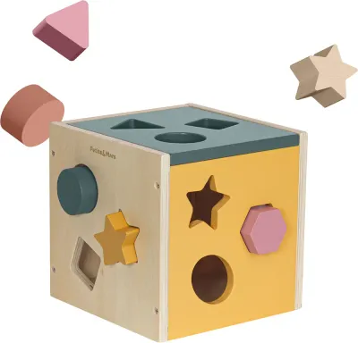 Petite&Mars Wood of Mars Gravity - Деревянная игрушка-головоломка Petite Mars Wood of Mars Gravity развивающая, для детей от 1 года, 1 шт 12 m+, 1 шт