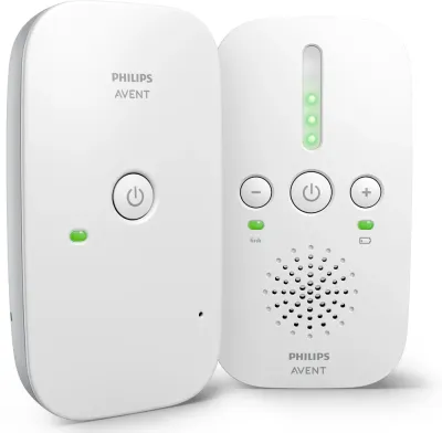 Радионяня Philips Avent Baby Monitor SCD502/26, звуковая, с ночником