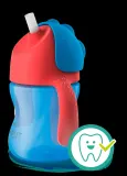 Кружка с трубочкой Philips Avent Bendy Straw SCF796/01, с 9 месяцев, непроливающаяся, 200 мл Blue — фото 4