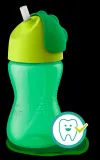 Кружка с трубочкой Philips Avent Bendy Straw SCF798/01, с 12 месяцев, непроливающаяся, 300 мл Green — фото 2