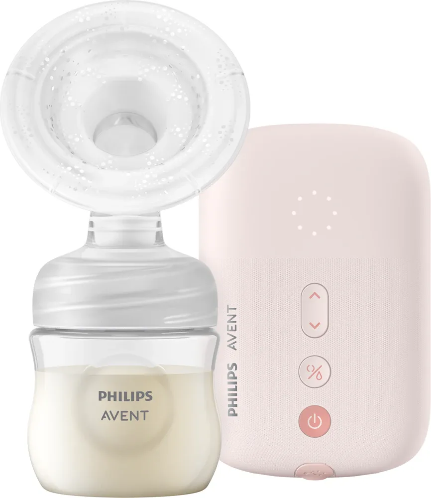 Молокоотсос электрический Philips Avent Breast Pumps SCF395/31, сетевой, с бутылочкой 125 мл