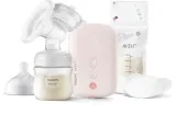 Молокоотсос электрический Philips Avent Breast Pumps SCF395/31, сетевой, с бутылочкой 125 мл — фото 2