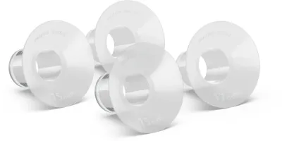 Накладки на соски для молокоотсоса Philips Avent Hands-Free Premium Plus SCF554/11, 15 мм и 17 мм, можно мыть в посудомоечной машине, 4 шт 15mm/17mm