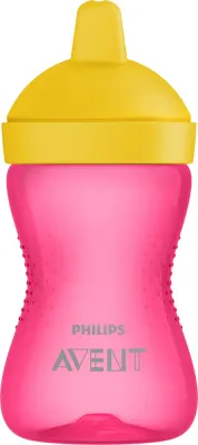 Кружка детская Philips Avent My Grippy SCF804/04, с 18 месяцев, непроливающаяся, 300 мл Pink