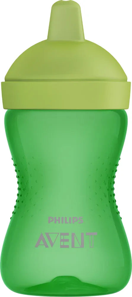 Кружка детская Philips Avent My Grippy SCF804/03, с 18 месяцев, непроливающаяся, 300 мл Green