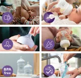 Бутылочка для кормления Philips Avent Natural Response SCY903/01, поток 3, с 1 месяца, 260 мл 3-6 m — фото 5