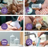 Бутылочка для кормления Philips Avent Natural Response AirFree SCY673/82, с клапаном AirFree, 260 мл 3-6 m Bear — фото 6