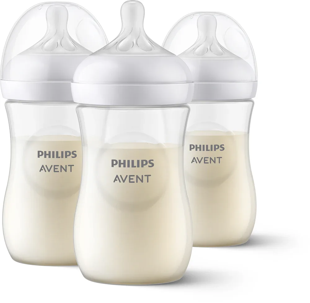 Бутылочки для кормления Philips Avent Natural Response SCY903/03, поток 3, с 1 месяца, 3×260 мл 3-6 m