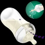 Бутылочка для кормления Philips Avent Natural Response Glass SCY933/01, стеклянная, 240 мл 3-6 m — фото 4