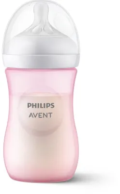 Бутылочка для кормления Philips Avent Natural Response SCY903/11, поток 3, с 1 месяца, 260 мл 3-6 m Pink