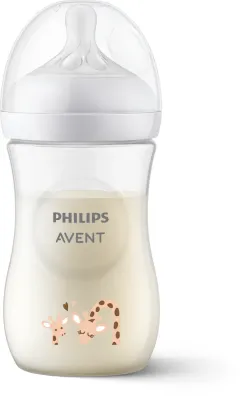 Бутылочка для кормления Philips Avent Natural Response SCY903/66, поток 3, с 1 месяца, 260 мл 3-6 m Giraffe