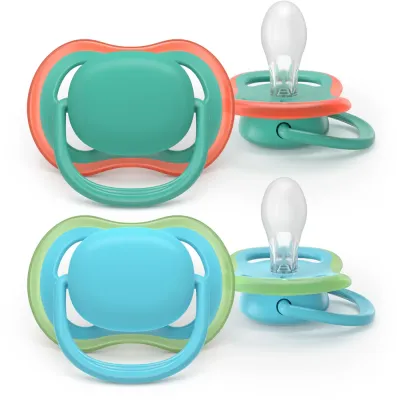 Пустышка Philips Avent Ultra Air SCF087/10 6-18m, 6–18 месяцев, 2 шт Boy