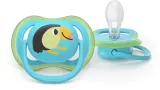 Пустышка Philips Avent Ultra Air SCF087/11 6-18m, 6–18 месяцев, светится в темноте, 2 шт Boy — фото 3