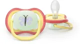 Пустышка Philips Avent Ultra Air Day Night SCF376/25 0-6m, 0–6 месяцев, светится в темноте, 2 шт Girl — фото 3