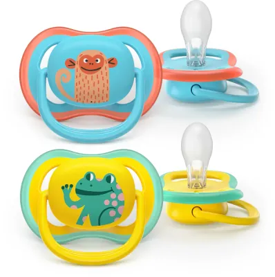 Пустышка Philips Avent Ultra Air SCF349/58 18+m, старше 18 месяцев, 2 шт Boy