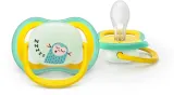 Пустышка Philips Avent Ultra Air Day Night SCF376/32 18+m, старше 18 месяцев, светится в темноте, 2 шт Boy — фото 2