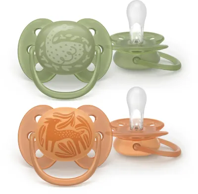 Пустышка Philips Avent Ultrasoft SCF093/06 18+m, старше 18 месяцев, 2 шт Neutral