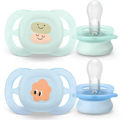 Пустышка Philips Avent Ultrastart SCF075/14 0-2 m, 0–2 месяца, 2 шт Boy