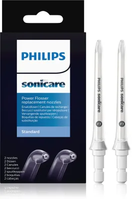 Сменные насадки для ирригатора Philips Sonicare HX3042/00 Standard, 2 шт