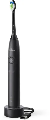 Звуковая зубная щётка Philips Sonicare 5300 HX7101/01 с датчиком давления, 62 000 движений в минуту, 1 шт Black