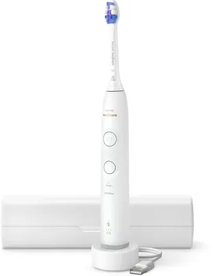 Звуковая зубная щётка Philips Sonicare 6100 HX7400/06 с датчиком давления, 62 000 движений в минуту, 1 шт z etui podróżnym