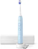 Звуковая зубная щётка Philips Sonicare 6100 HX7406/02 бережная к дёснам, 62 000 движений в минуту, 1 шт z etui podróżnym Light Blue — фото 1
