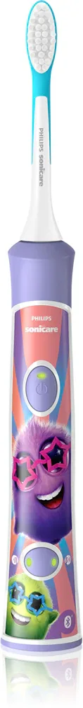 Детская электрическая щётка Philips Sonicare For Kids 3+ HX6322/12 соническая, с приложением, 62 000 движений в минуту, 1 шт