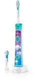 Электрическая звуковая зубная щётка для детей Philips Sonicare For Kids HX6322/04 с Bluetooth и таймером, 1 шт Aqua — фото 3