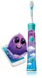 Электрическая звуковая зубная щётка для детей Philips Sonicare For Kids HX6322/04 с Bluetooth и таймером, 1 шт Aqua — фото 8