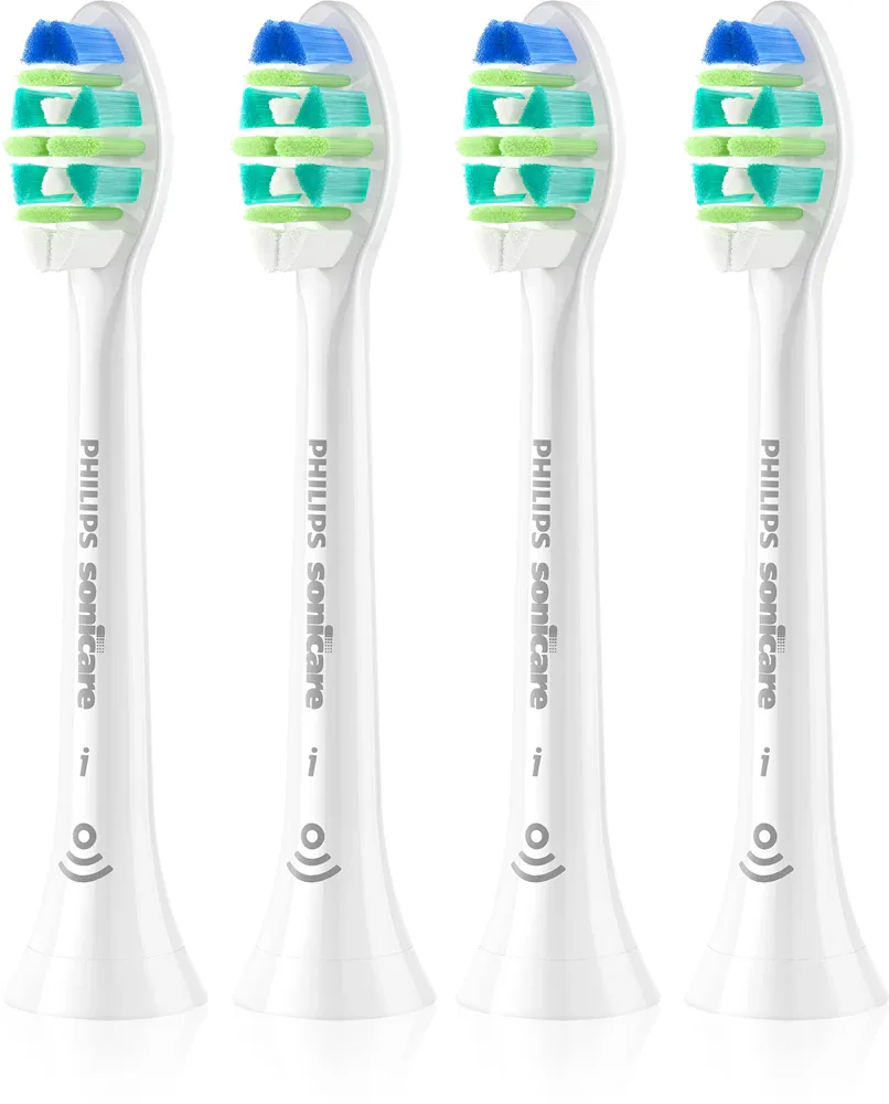 Сменные насадки для зубной щётки Philips Sonicare InterCare HX9004/87 белые, 4 шт White