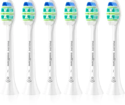 Сменные насадки для зубной щётки Philips Sonicare InterCare HX9006/87 белые, 6 шт White