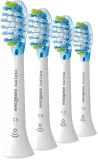 Сменные насадки для зубной щётки Philips Sonicare Premium Plaque Defense HX9044/87 белые, 4 шт — фото 2