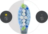 Сменные насадки для зубной щётки Philips Sonicare Premium Plaque Defense HX9046/88 чёрные, 6 шт — фото 8