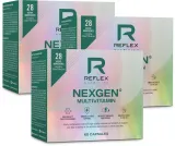Мультивитамины для спортсменов Reflex Nutrition Nexgen Multivitamin с витамином K2-MK7, 60 капсул — фото 1