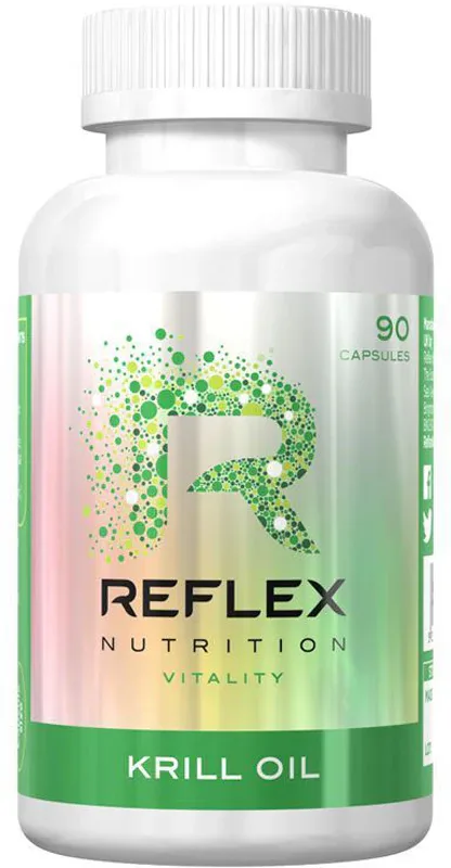 БАД Reflex Nutrition Krill Oil масло криля с астаксантином, 90 капсул