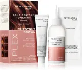 Набор для тонирования волос Revolution Haircare Plex Bond Restore Kit смываемый, 1 шт, оттенок Chestnut Brown — фото 1