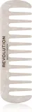Расчёска с редкими зубьями Revolution Haircare Natural Curl Wide Tooth Comb для кудрявых волос, 1 шт, оттенок White — фото 1