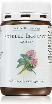 Добавка к пище Sanct Bernhard Red clover Isoflavone с изофлавонами красного клевера, для периода менопаузы, 78 г