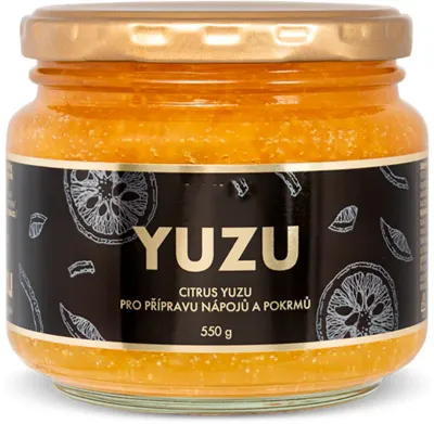 Плоды юзу консервированные Yuzu Yurami Yuzu с сахаром и мёдом, источник витамина C