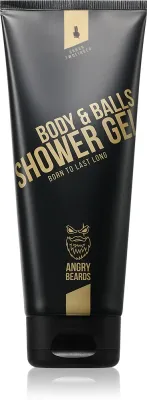 Гель для душа Angry Beards Urban Twofinger Shower Gel мужской, с ароматом сандалового дерева и пачули, 230 мл