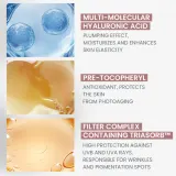 Avène Hyaluron Activ UV Triple Efficacy Anti-Aging Fluid - Флюид для лица Avene Hyaluron Activ UV Triple Efficacy Anti-Aging Fluid солнцезащитный, с гиалуроновой кислотой, 40 мл SPF 50, 40 мл — фото 5